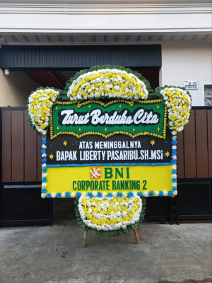 Papan Bunga Duka di Miri Manasa